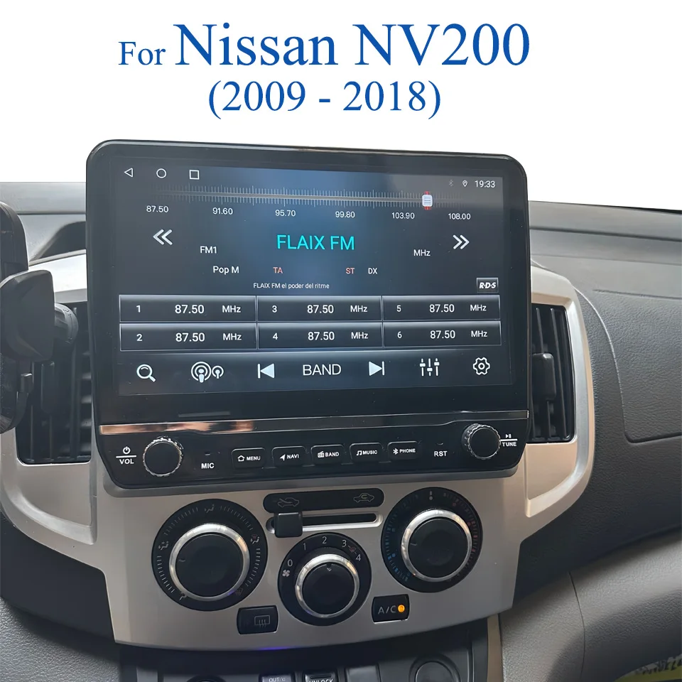 8G Ram Android 14 Car GPS Navigation Moniror For Nissan NV200 2009 - 2018 Autoradio Video Audio Music A/V HU PC Tablet  Carplay