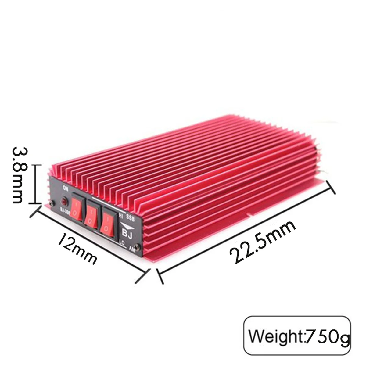 ABSQ-CB Усилитель мощности радио BJ-300 ВЧ усилитель 3-30 МГц 100 Вт FM 200 Вт AM 300 Вт SSB Усилитель рации CB