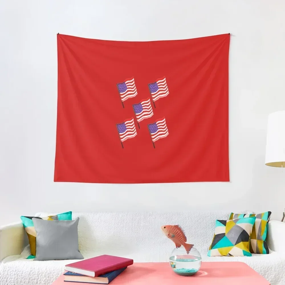 

American Flag Tapestry Home Decor Aesthetic Wall Carpet Decor Home Tapestry