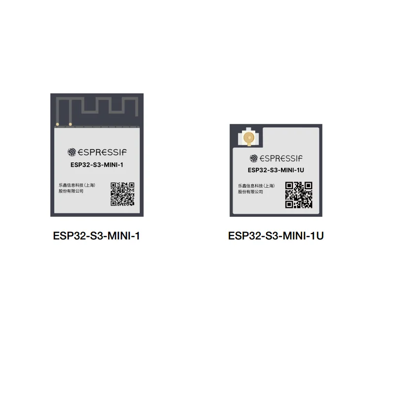 ESP32 WiFi Wireless Module 2.4 GHz Dual Core 4MB 8MB 16MB MCU for IoT Sensor Home Industrial Automation ESP32-S3-MINI