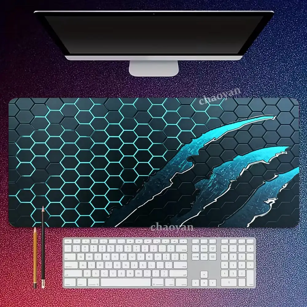 

Honeycomb Mouse Pad Large Computer Office Game Table Mats XXL Rubber Anti-slip Gaming Keyboard Mousepads Long Desk Pads
