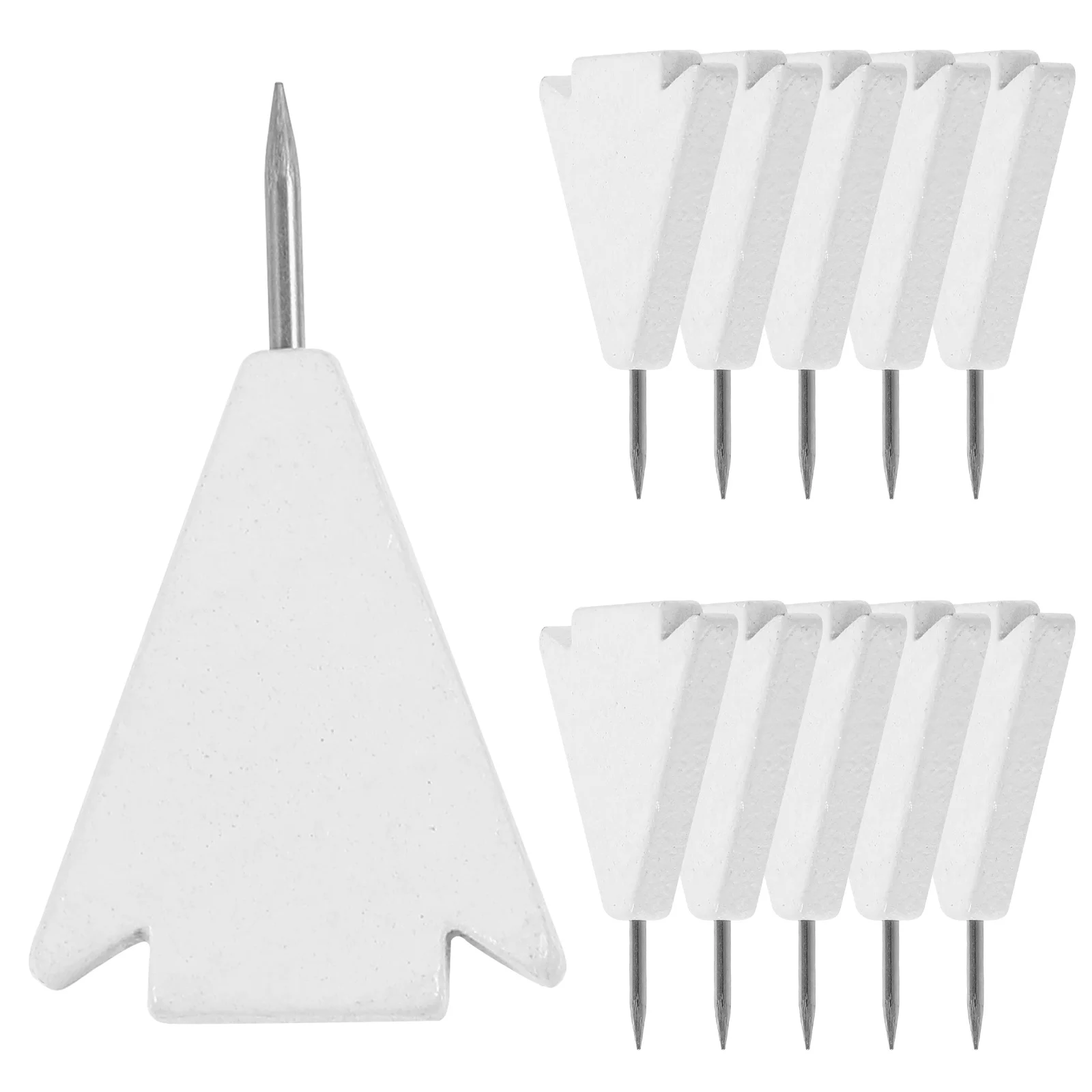 10 قطعة دبابيس ضغط خشبية حساسة الإبهام المسامير للوحة الإعلانات لوحة الفلين الجدار الشنق اللوازم المكتبية قابلة لإعادة الاستخدام خريطة الأظافر