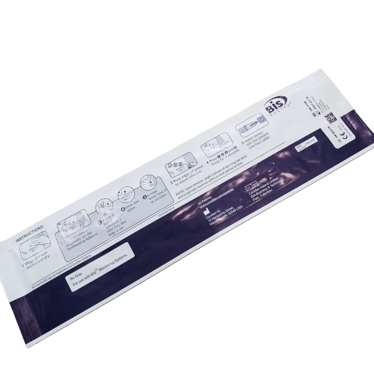 Disposable Brain Electric Sensors Bis, Individually Packaged, 25 Pieces Per Box 186-0106