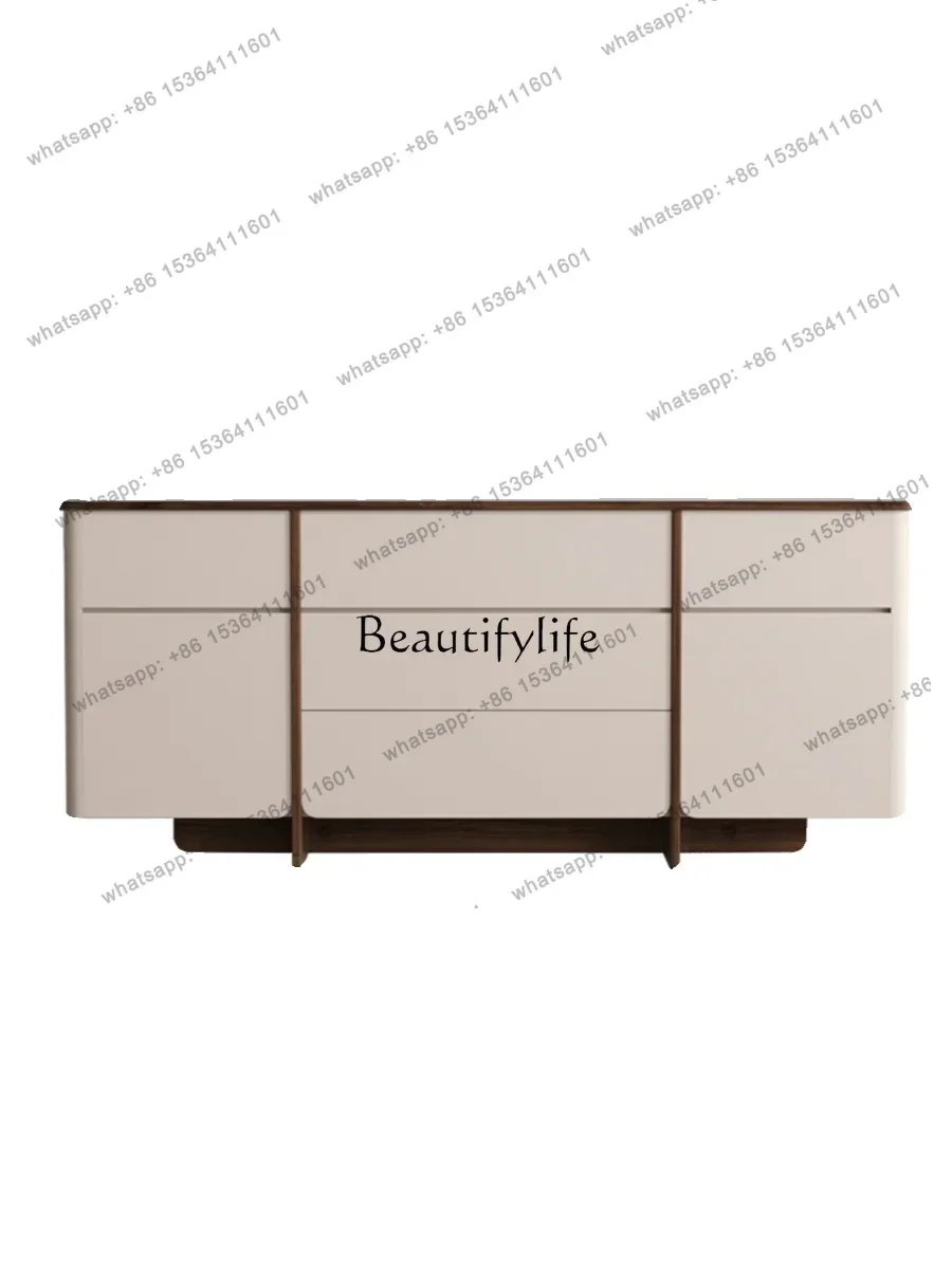 

Italian Minimalist Hallway Storage Locker Simple Bedroom Sideboard Cabinet Living Room Wall Cabinet