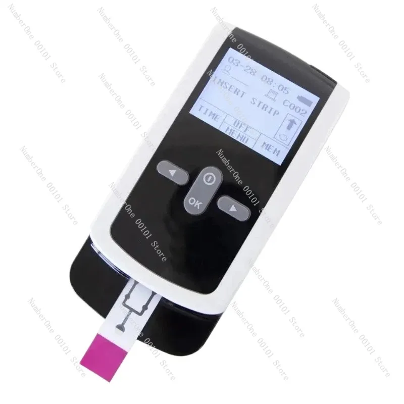 Handheld PT/INR Coagulation Analyzer System for Home Use with PT/INR Test Strip Portable clotting analyzer