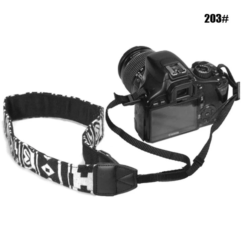 Camera Neck Shoulder Strap Adjustable Fashion Slr Camera Photography Belt Compatible For Canon Sony Panasonic