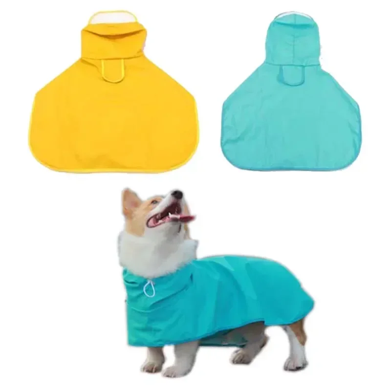 

Puppy Raincoat Pet Rain Waterproof Dogs For Clothes Jackets Hoody Coat Cats Dog Outdoor Wholesale