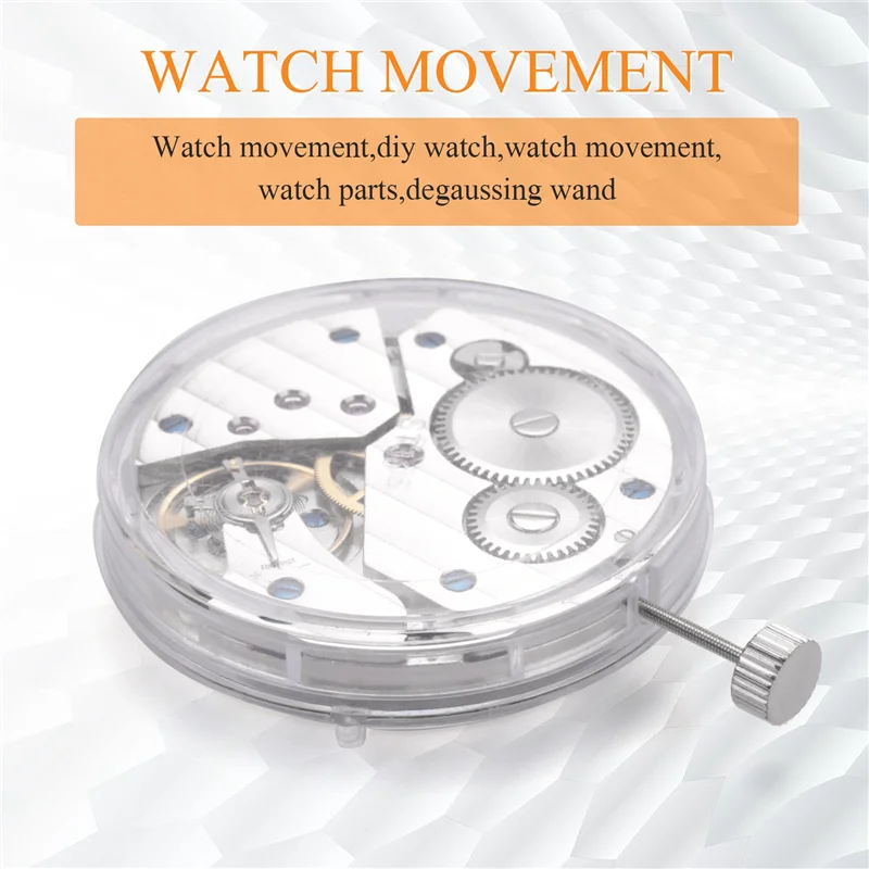 AY03-ST3600 Movement 17 Jewels ETA 6497 Movement Model Watch Part Fit For Men's Watch Hand Winding Mechanical Movement