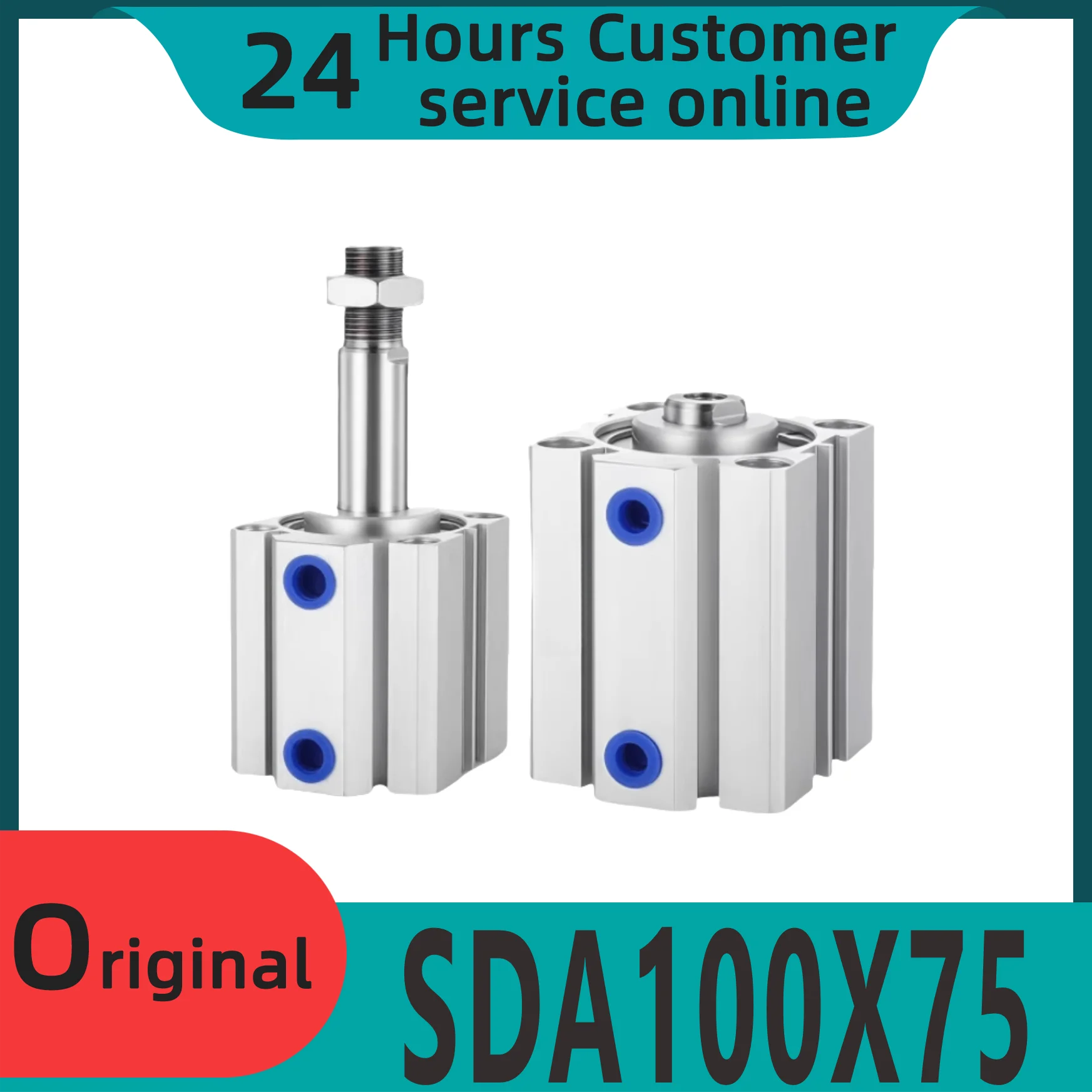 

Brand new original thin cylinder SDA100X75 SDA100X80 SDA100X100