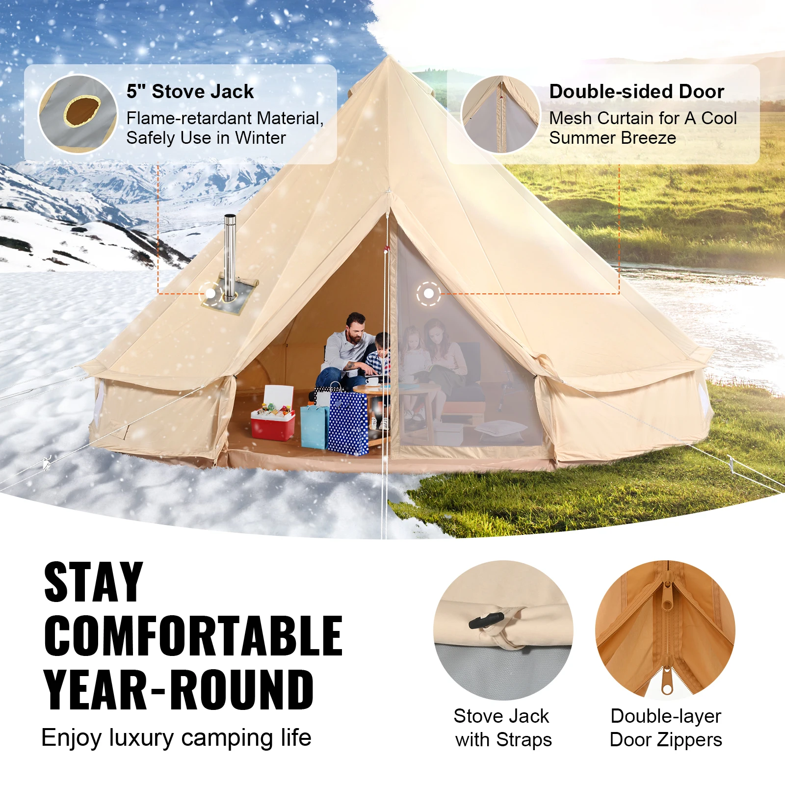 Canvas Bell Tent 3