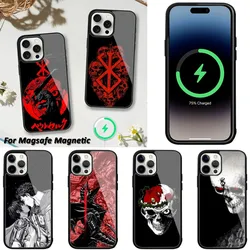 Manga B-Berserk Comic Phone Case For iPhone 16,15,14,13,12,11,Plus,Pro,Max,Mini Magsafe Magnetic Wireless Charging