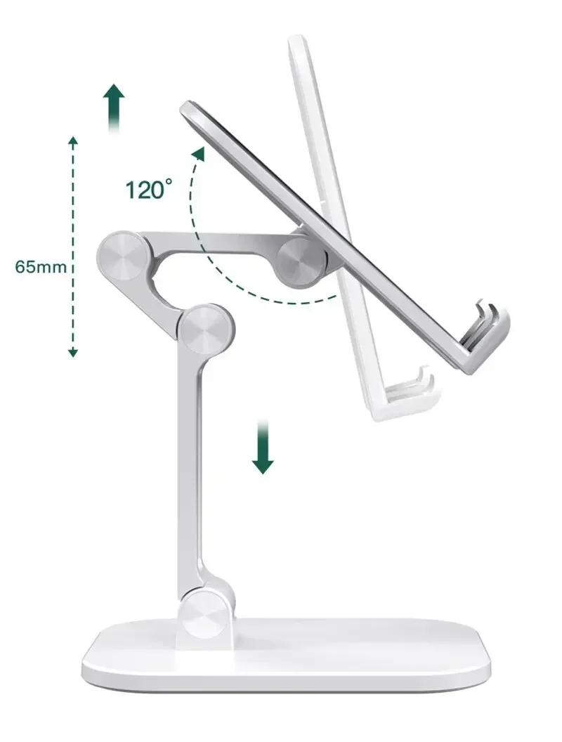 Handy Halter Stehen Faltbare Desktop Tablet Halter Für IPhone IPad Samsung Xiaomi Einstellbare Universal Handy Ständer – Detail 9