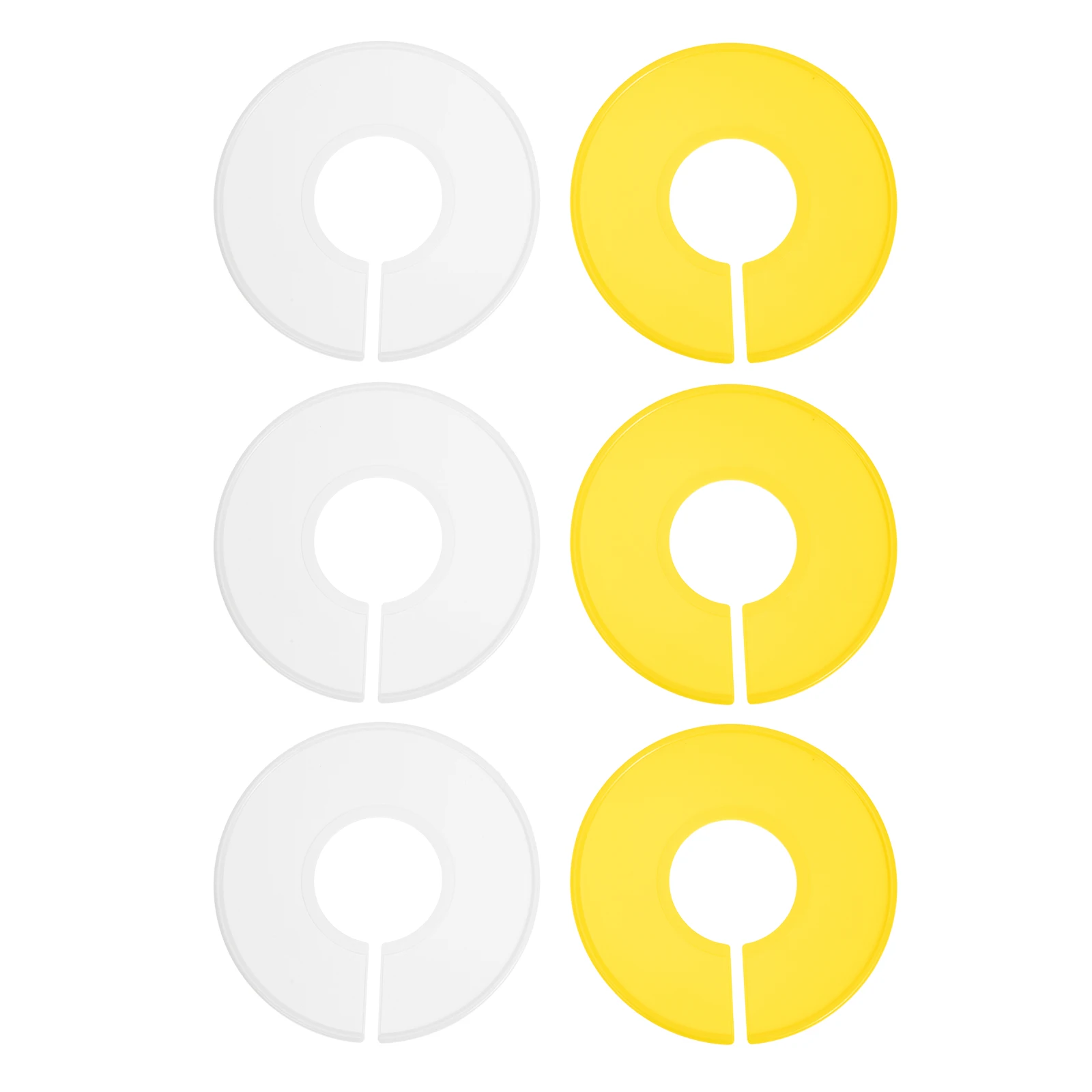 

12 Pcs Baby Clothes ganizer Lightweight Plastic Hangers Size Separation Closet Dividers Nursery Kids Coat