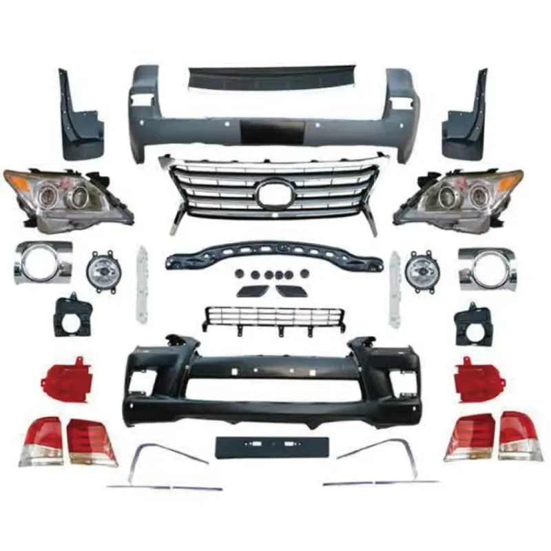 

Modification For lexus LX570 Body Kit 2009 Upgrade 2013 Car Bumpers Head Light