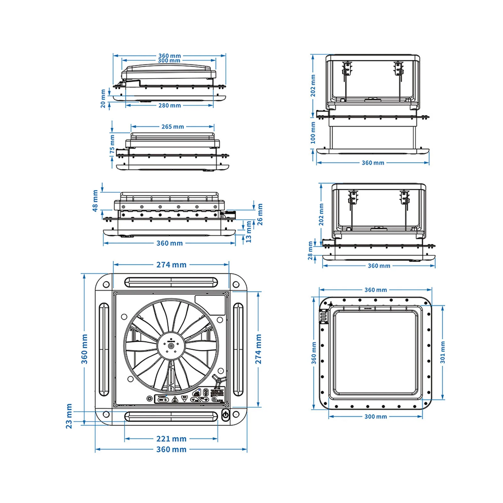 Forward and reverse motor 11