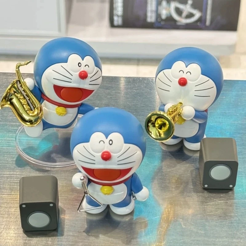 

52 игрушки слепая коробка Doraemon концертная серия Mystery Box Machine Cat кукла ручной работы милый персонаж серия игрушка украшение для рабочего стола подарок