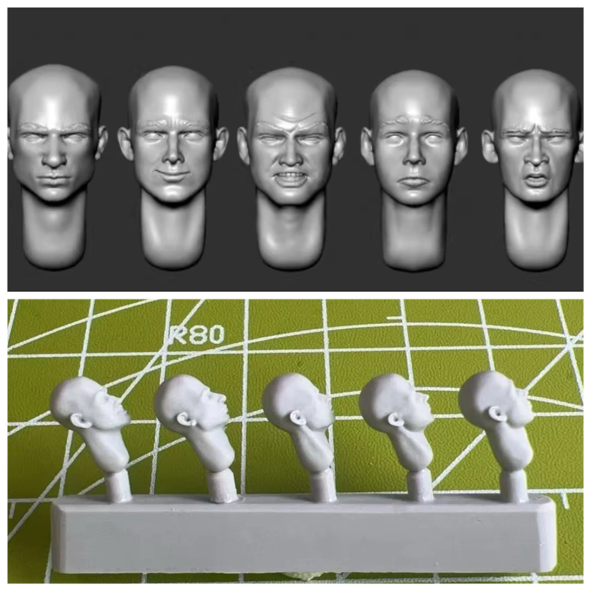 

1:35 Resin Model Kitssoldier Model Helmets Replacement and Modification