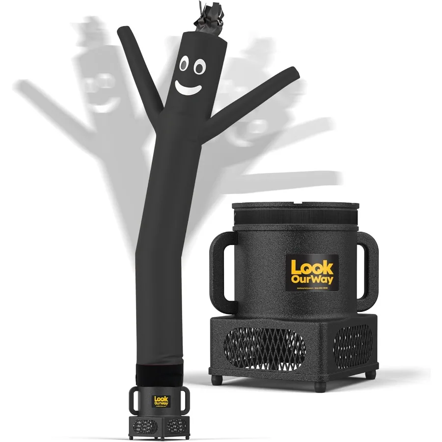 

Воздушные танцоры, дурацкая размахивающая надувная трубка, хлопек высотой 7 футов, надувная реклама, размахивающий танцующий человек с небесным вентилятором, черный