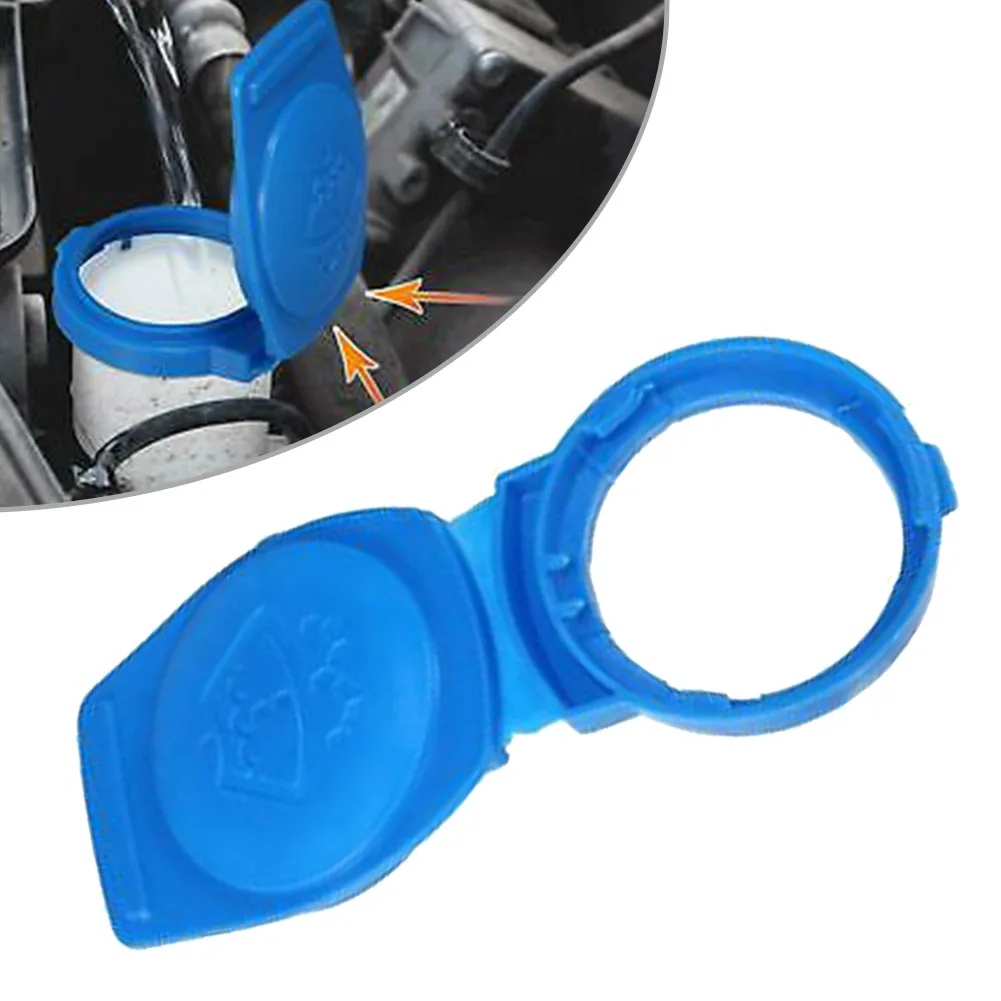 1xCar Blue Windshield Wiper Washer Fluid Reservoir Lid Cover/ Water Tank Bottle Pot Cap For Porsche Cayenne 2015-2016 3Q0955455