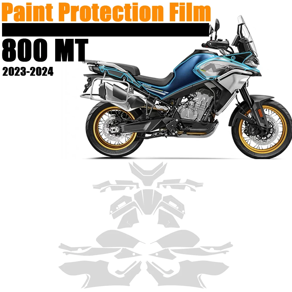 

800 MT PPF Accessories Paint TPU Protective Film For CFMOTO 800MT Protection Sticker Complete Paint Film Fairing Protection Kit