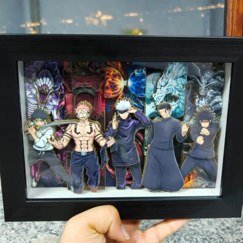

Jujutsu Kaisen 3d Painting Gojo Satoru Ryomen Sukuna Yuji Itadorifushiguro Megumi Decoration Ornament Gifts Friends Display