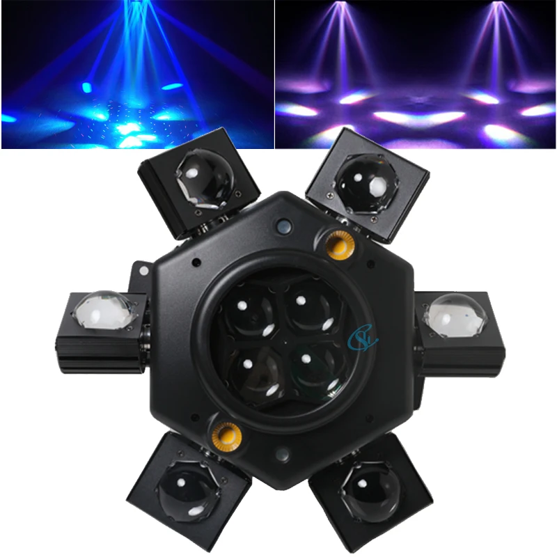 

2024 LED 150W Moving Head Beam Stage Party Bar Lamps Disco Strobe Rotating Lights Audience Led DJ Light For Bar Show