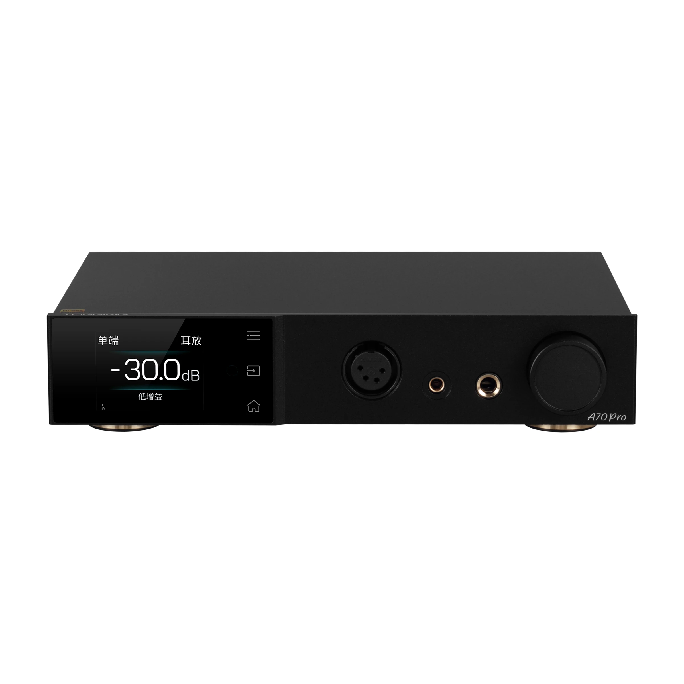 TOPPING A70 Pro Fully Balanced Headphone Amplifier 17000mW*2 Relay Volume Control Pre Amp wiht Remote Control A70Pro