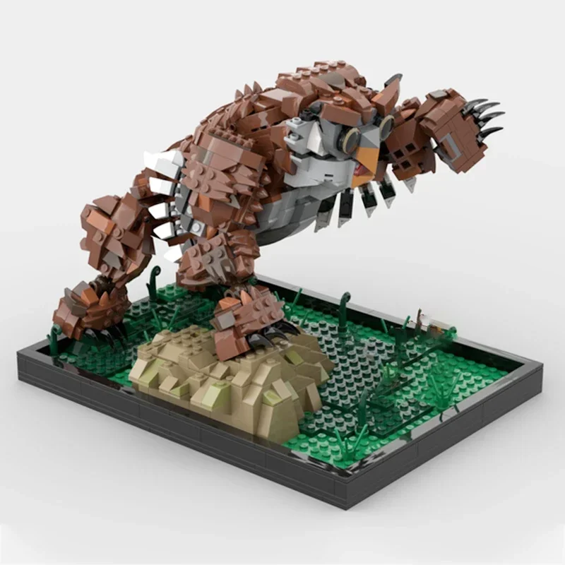 Neue Idee Monster Modell Moc Bausteine mächtige mysteriöse Eule Bär Technologie blockiert Geschenke Weihnachts spielzeug DIY setzt Montage