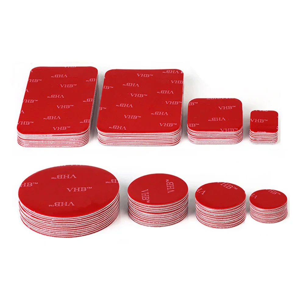 Двухсторонняя клейкая лента Vhb 3 м, отверстие под давлением, водонепроницаемая пенопластовая лента, круглая квадратная прочная клейкая лента 3 м для автомобилей Двухсторонняя клейкая лента Vhb 3 м, отверстие под давлением, водонепроницаемая пенопластовая лента, круглая квадратная прочная клейкая лента 3 м для автомобилей