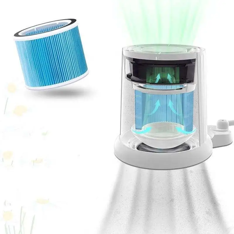 Nail dust collector for beauty salon, shadowless lamp, Oem, 4blanc professional customer, two-in-one