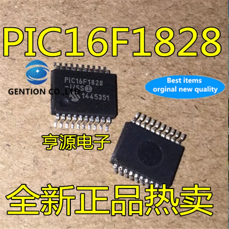 10Pcs PIC16F1828 PIC16F1828-I/SS SSOP20 in stock  100% new and original