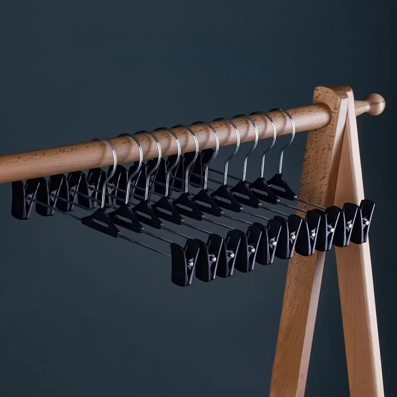 

10PCS Skirt Clips for Non-Slip and Anti-Slip Use Essential Household Closets Storage Item Pants Hangers Clothes Racks