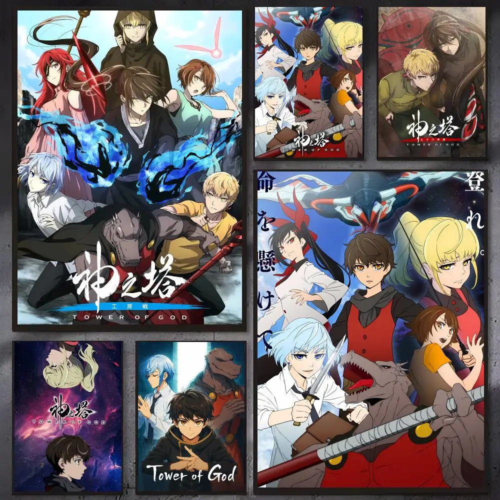 manhwa fantasy T-Tower Of God Poster Wall Ornament Home Decor Young Decor Fans