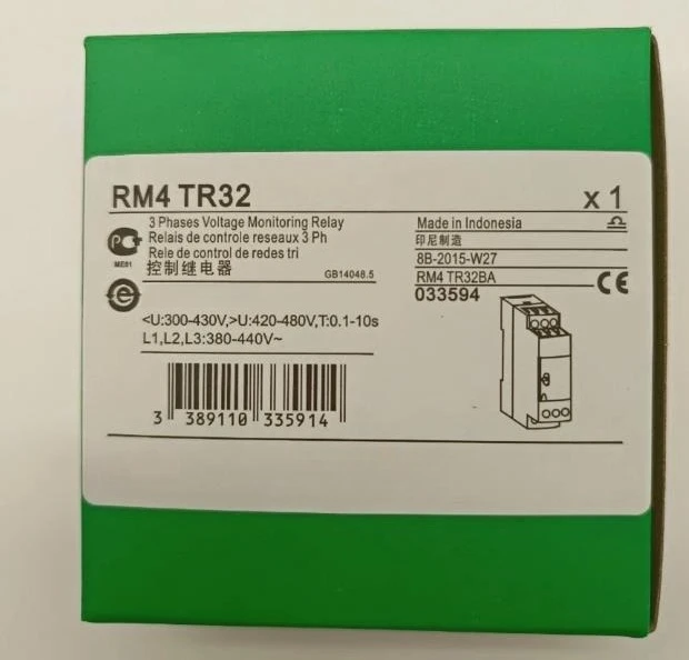 

Brand New Original RM4TR32 Phase Sequence Relay Short Phase Over Voltage Protector Fast delivery