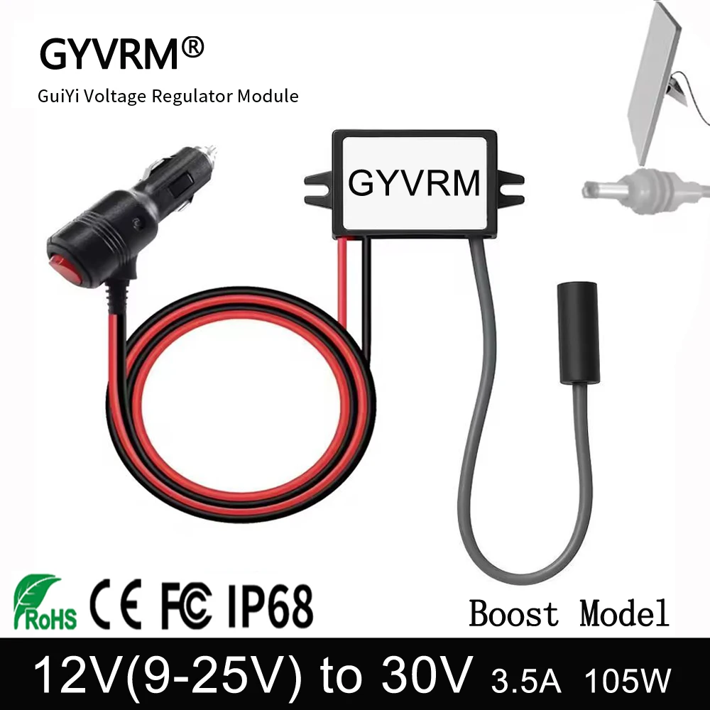 Starlink Mini Car Adapter 12V（9-25V） to 30V 3.5A DC Output Suitable for Vehicle/RV Converte