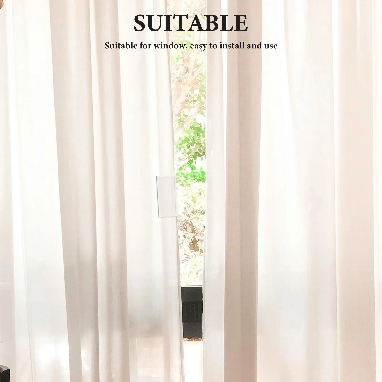 

2pcs Cordless Roller Blinds Window Shade Pulls Lifting Clamp For Roller Shades R Type Lift Clip Easy Installation Pull Down