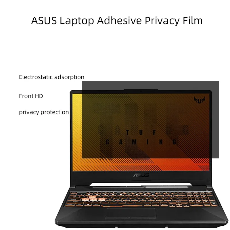 

Suitable for ASUS TUF Gaming A15 A16 A17 F15 F16 F17 laptop adhesive privacy film 15.6 16 17.3 inches