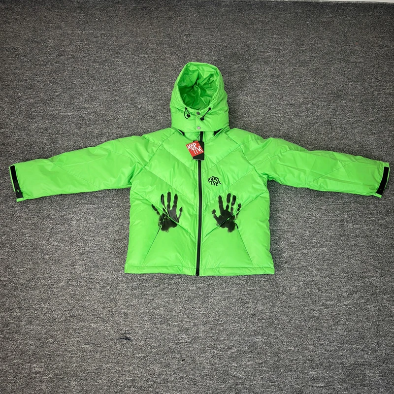 الشتاء Mertra أسفل سترة الحرارة رد الفعل انفصال مقنعين سترة الرجعية الرجال النساء موضة عالية الجودة MERTRA أسفل معاطف الملابس #2