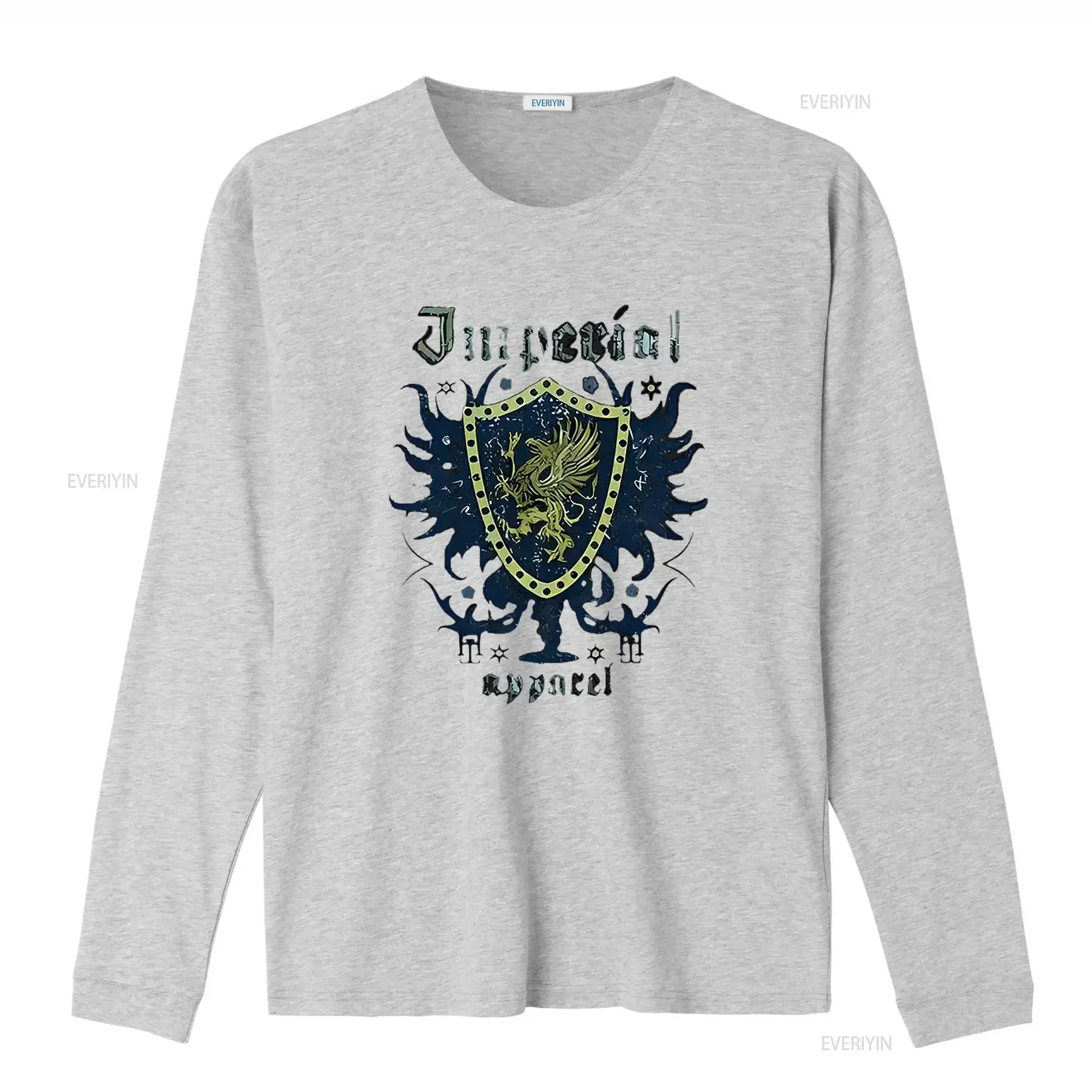 تي شيرت رجالي IMPERIAL APPAREL Retro تي شيرت أسود عتيق مغسول ناعم مصمم أزياء ملابس مريحة قابلة للتنفس ورسومات متعددة الاستخدامات