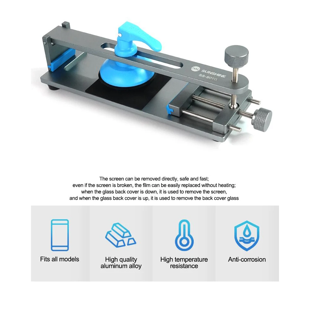 

SUNSHINE Mobilephone LCD Screen Separator Heat- Screen Separation Tool Mobilephone Screen Separation Fixture Repai