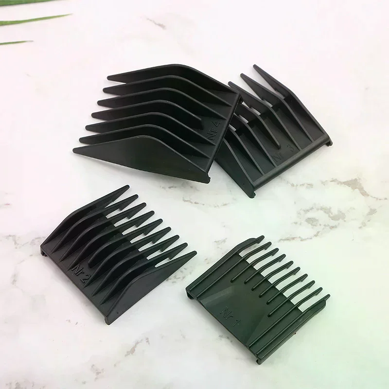 

4pcs Barber Universal Hair Clipper Limit Comb Replacement Guide Combs