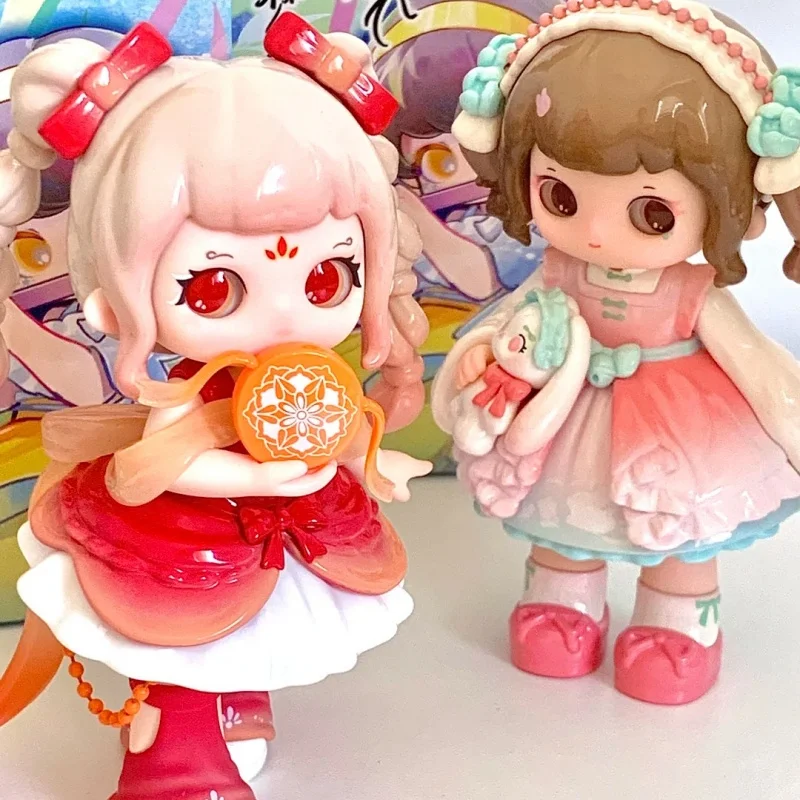 

Authentic Ziyuli V4 Fairy Dream Heterochrome Series Blind Box Ornament Handmade Mystery Box Desktop Decoration Trendy Doll Gift