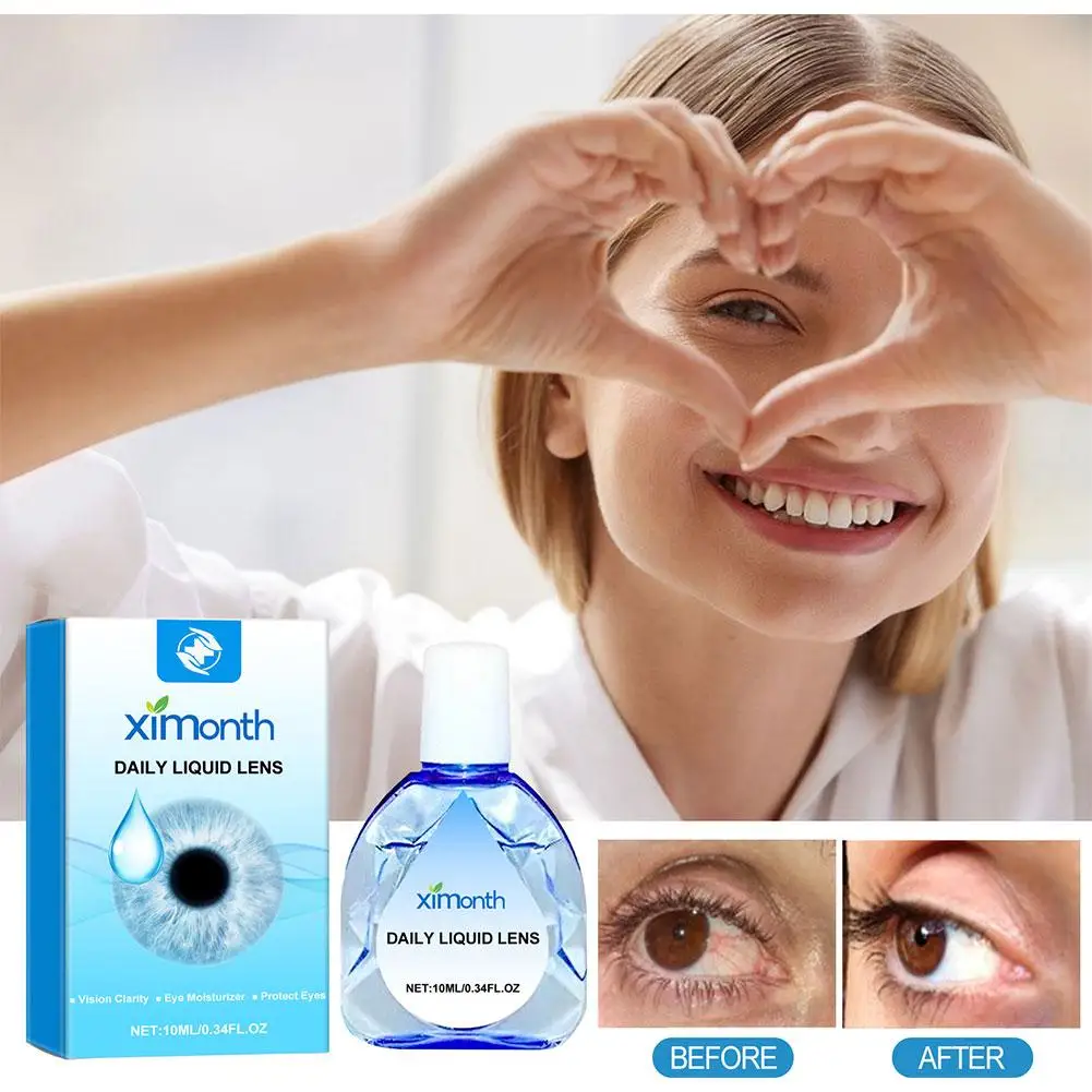 New Presbyopia VisionRestore Eye Drops Cleanning Eyes Eye Massage Relieves Care Itching Relax Removal Fatigue Discomfort T5O4