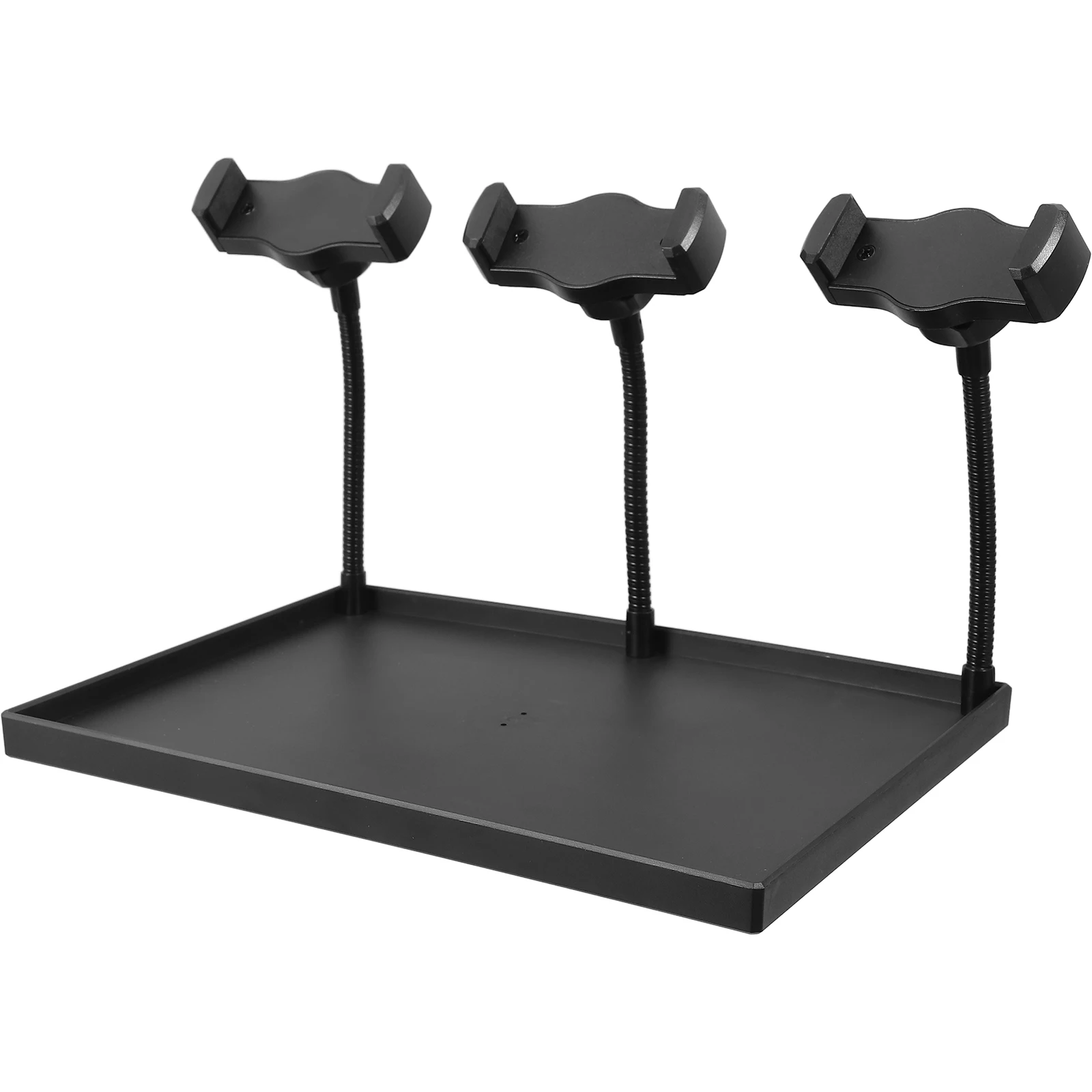 

Mobile Phone Live Broadcast Stand Microphone Tray Durable ABS Compatible Stands Streaming Recording Projection Sound Card Pallet