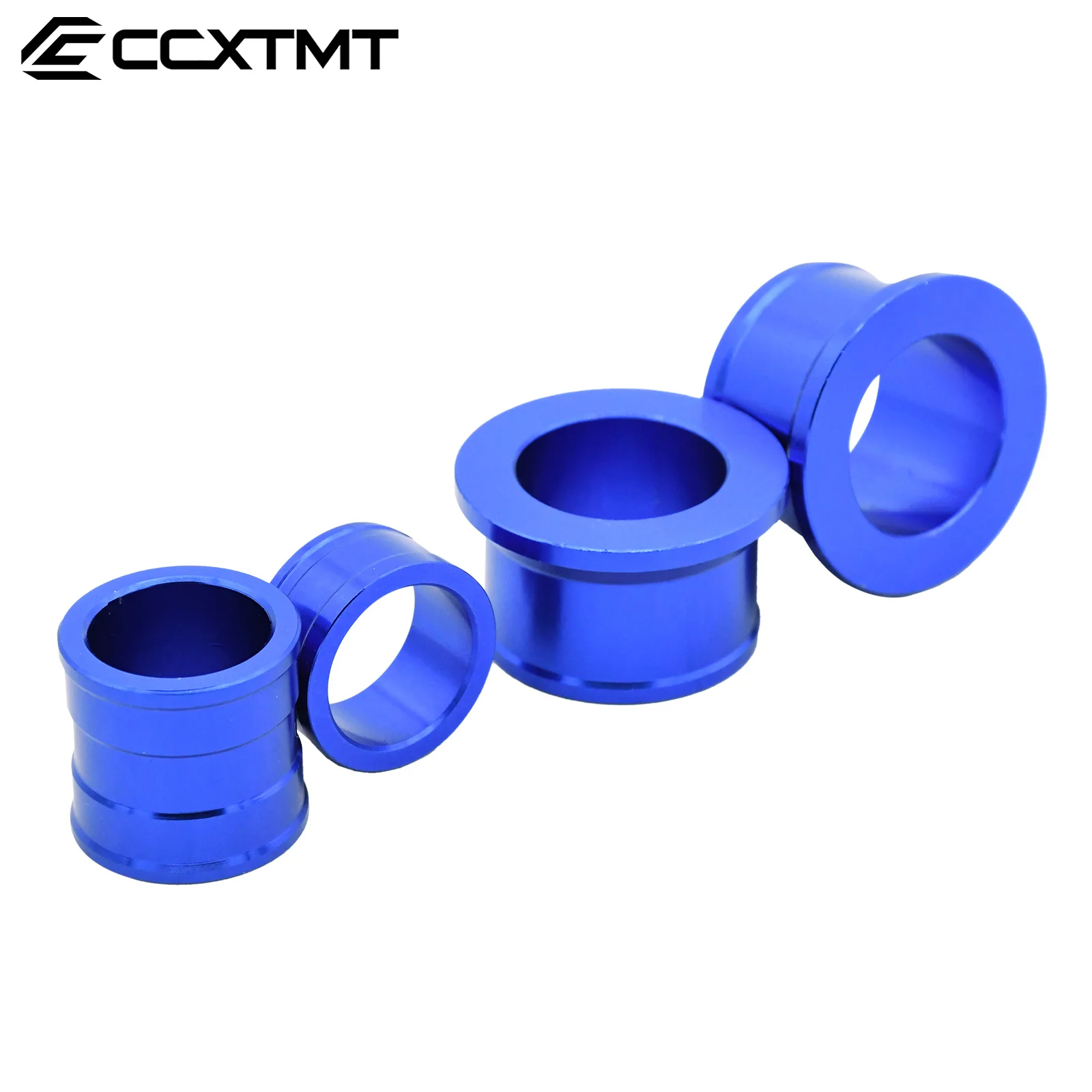 CNC Aluminum Billet Front Rear Wheel Hub Spacers Wheel Busher For Honda CR CRF 125 250 250R 250X 450R 450X 250RX 450RX 2002-2020