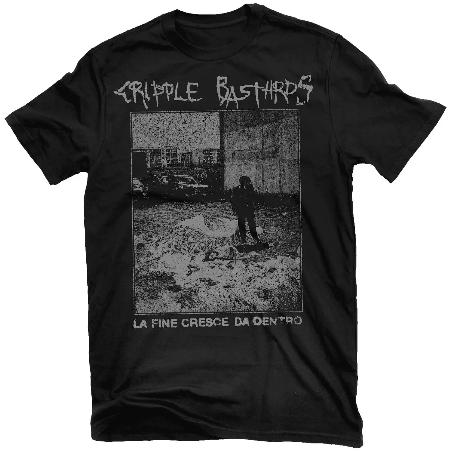 CRIPPLE BASTARDS La Fine Cresce Da Dentro T-Shirt NEW! Relapse Records TS4564