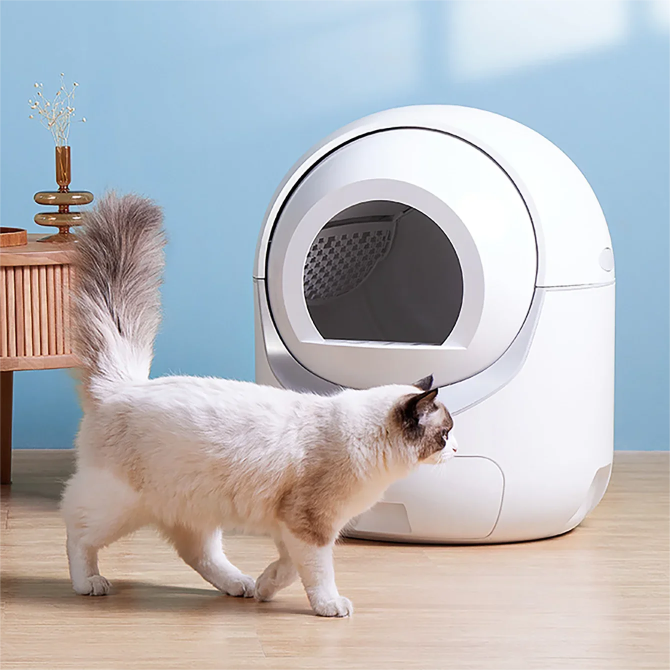 Ultra-large space design Hot Selling Pet Luxury Smart Cat Toilet cat litter box automatic self cleaning Automatic deodorization