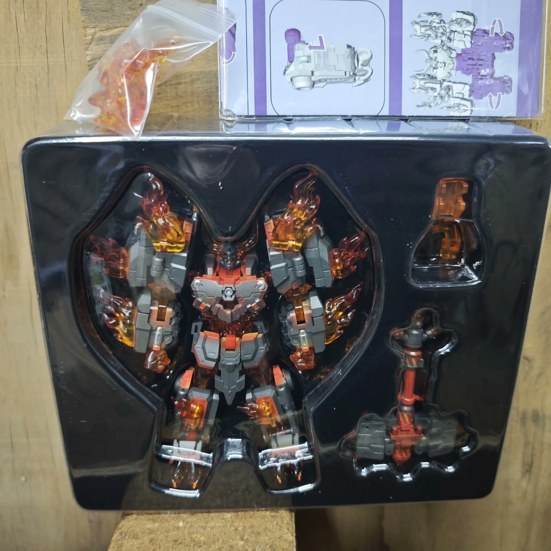 

New In Stock IF EX-72R CHAOS BLAZE-RAHU Iron Factory Chaos Blaze Model Toy IF The Fallen EX72