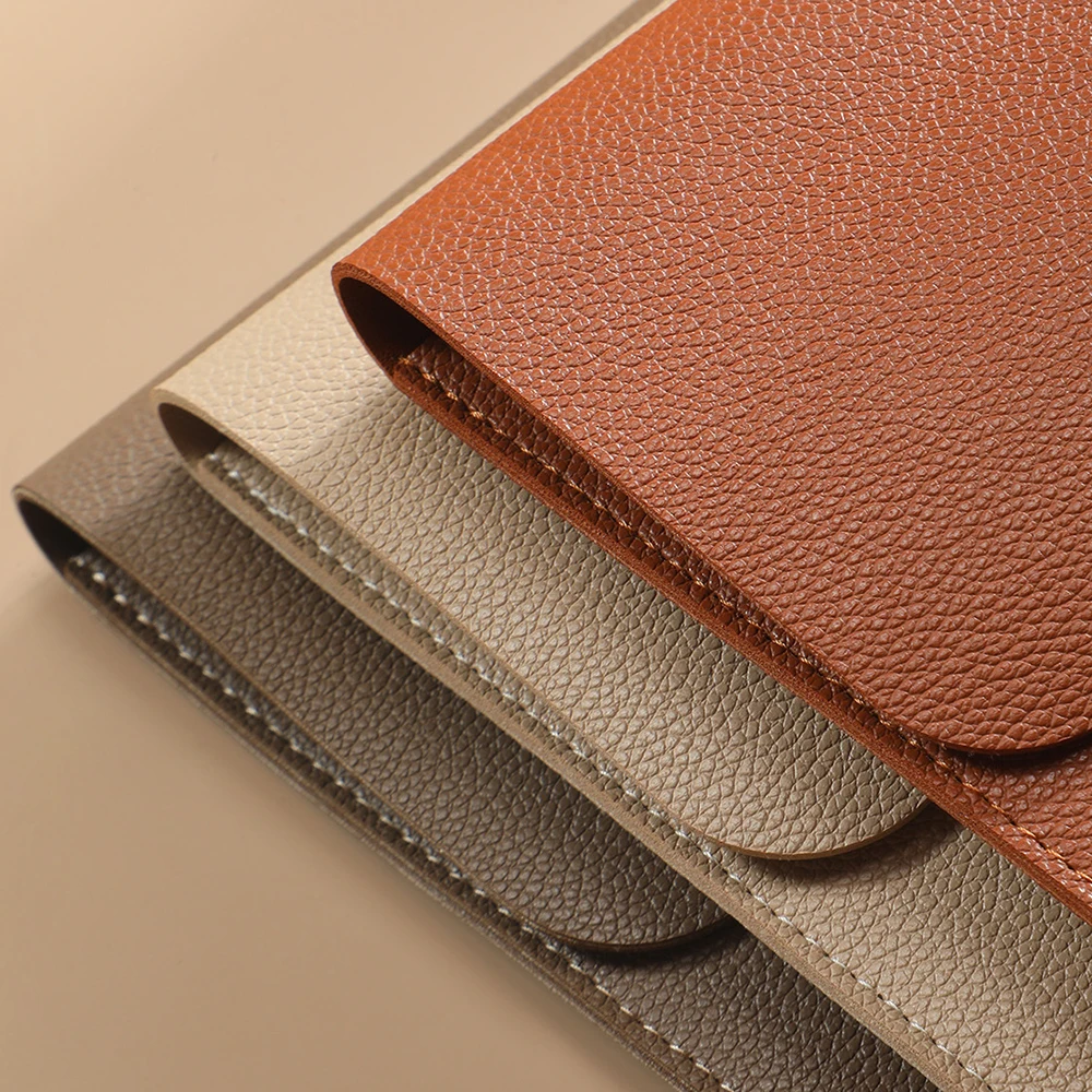 Business PU Leather A4 Document Bag Personlized Wholesale Luxury 13 Inch Laptop Bag Custom Name Office Storage Bag Folder Sleeve