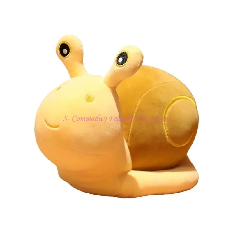 85AE Snail Doll Animal for Girl Photostudio Doll Throw Pillow Party Gift